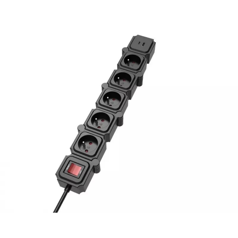 Stekkerdoos TB Energy Power Strip 1,5 m — 1,5 m kabel, meerdere stopcontacten