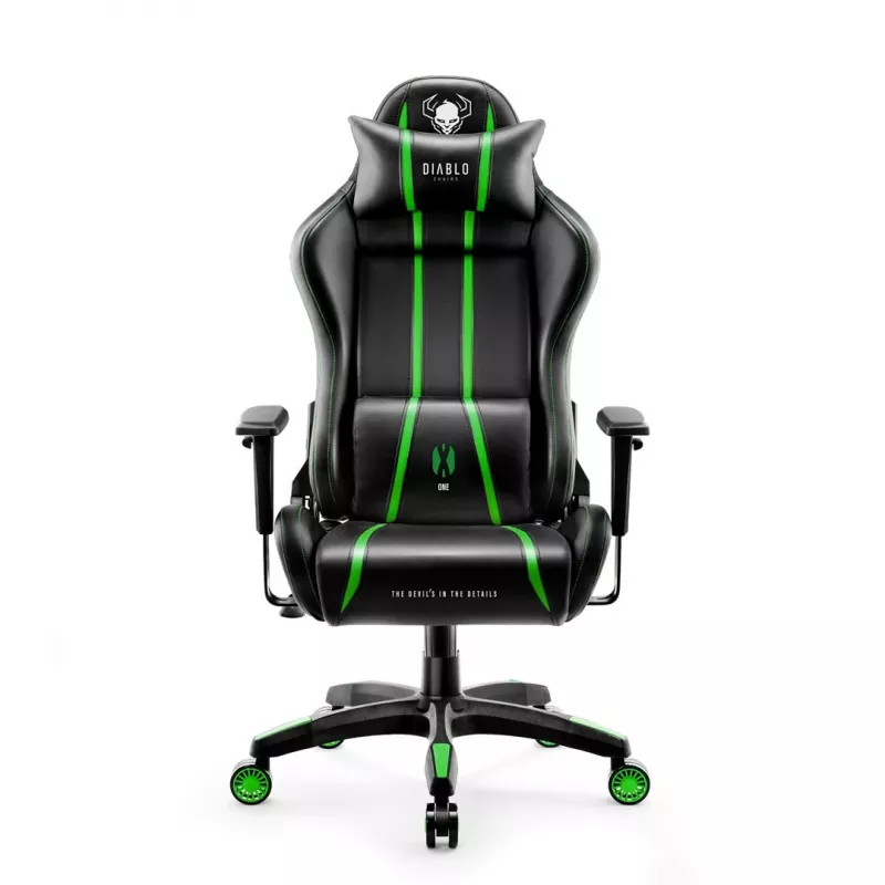 Diablo X-One 2.0 Normal Size gamingstoel zwart, groen