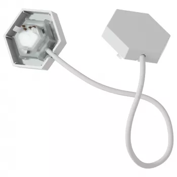 Verlichtingsconnector Nanoleaf Flex — wit, 0,24 m kabel, 3-pack