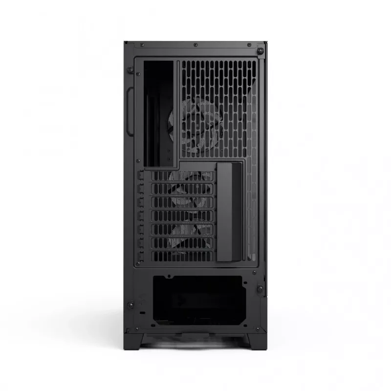 Fractal Design Pop 2 Air zwart Solid midi-tower pc-behuizing — ATX-ondersteuning, 3x 120 mm frontventilatoren, 2,5/3,5-inch drive bays, 215×481×462 mm