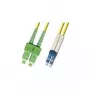 Microconnect FIB841010 InfiniBand-/glasvezelkabel 10 m SC LC geel