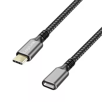USB 3.2 Gen2 Type-C naar USB-C/F, PD, 1m