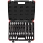 Dopsleutelset Gedore R68003030 — 1/2 inch aandrijving, 30-delige schroevendraaier-dopsleutel- en accessoireset