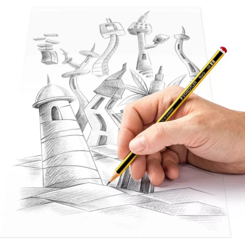 Grafietpotlood Staedtler 120 BK12P1 HB 12 stuks