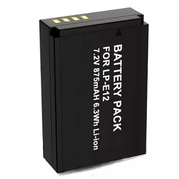 Oplaadbare camera-accu extra digital LP-E12 7,2V 875mAh