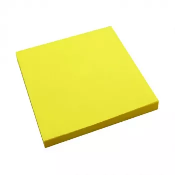 Plaknotities Forpus, neon, 75 x 75 mm, geel (1 x 80)