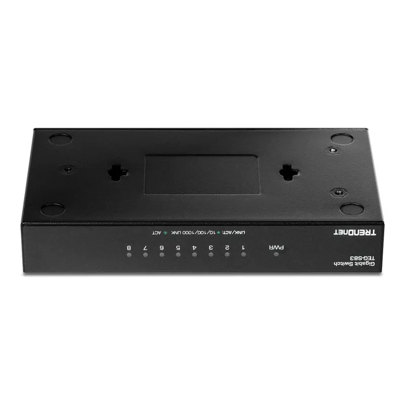 TRENDNET 8-poorts Gigabit-switch met metalen behuizing