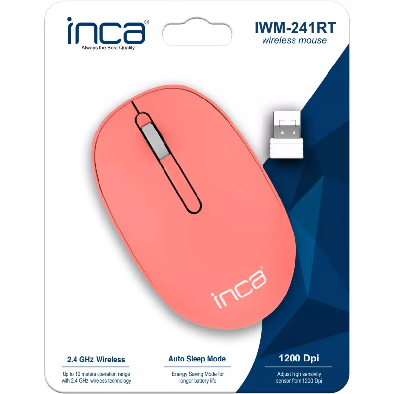 Inca IWM-241RT RF draadloze muis voor rechtshandigen