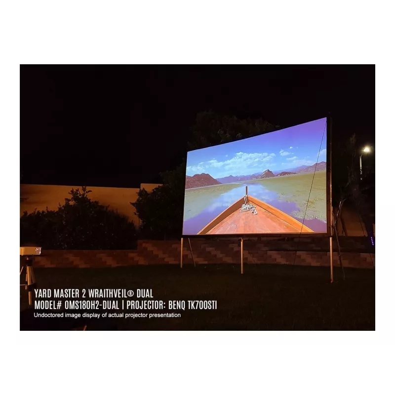 Elite Screens | Yard Master 2 Mobiel buitenprojectiescherm CineWhite | OMS120H2 | Diagonaal 120 inch | 16:9 | Zichtbare beeldbreedte (B) 266 cm