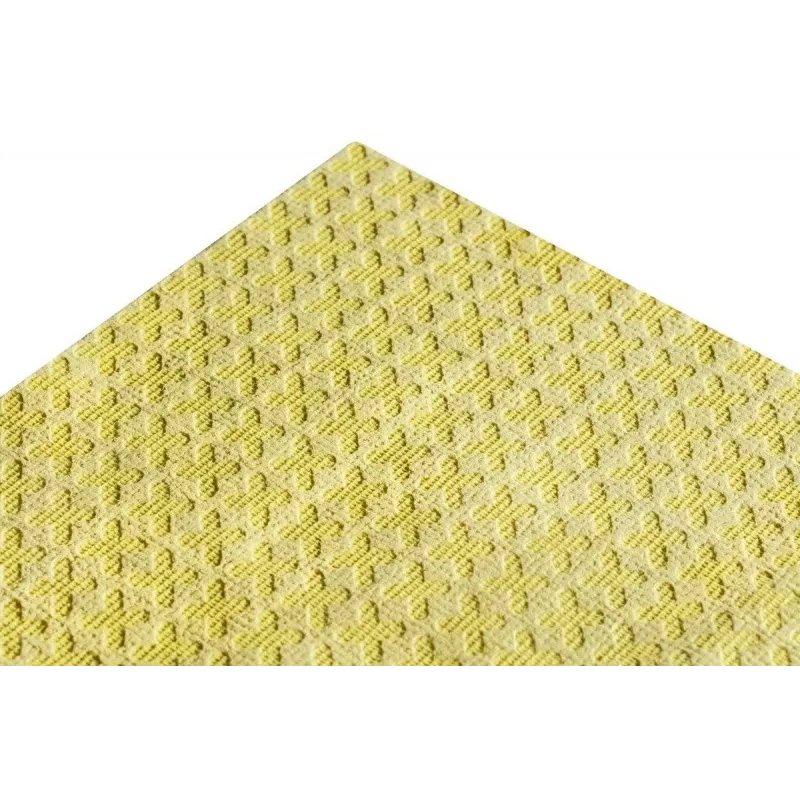 Vileda Actifibre doek voor glasreiniging geel