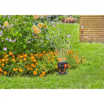 Cirkelvormige gazonregner Gardena 8272-20 kunststof zwart