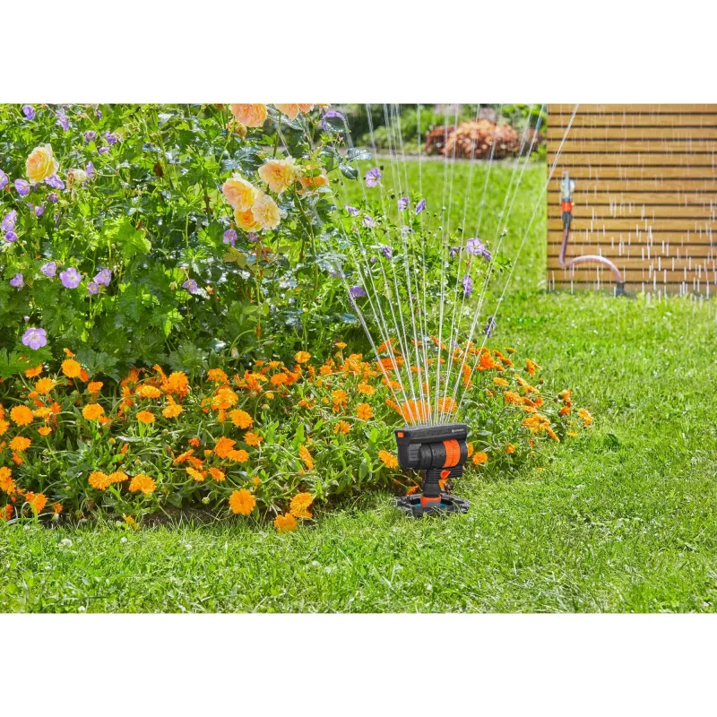 Cirkelvormige gazonregner Gardena 8272-20 kunststof zwart
