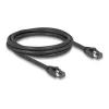DeLOCK RJ45 netwerkkabel Cat.8.1 S/FTP 2m 40Gbps zwart