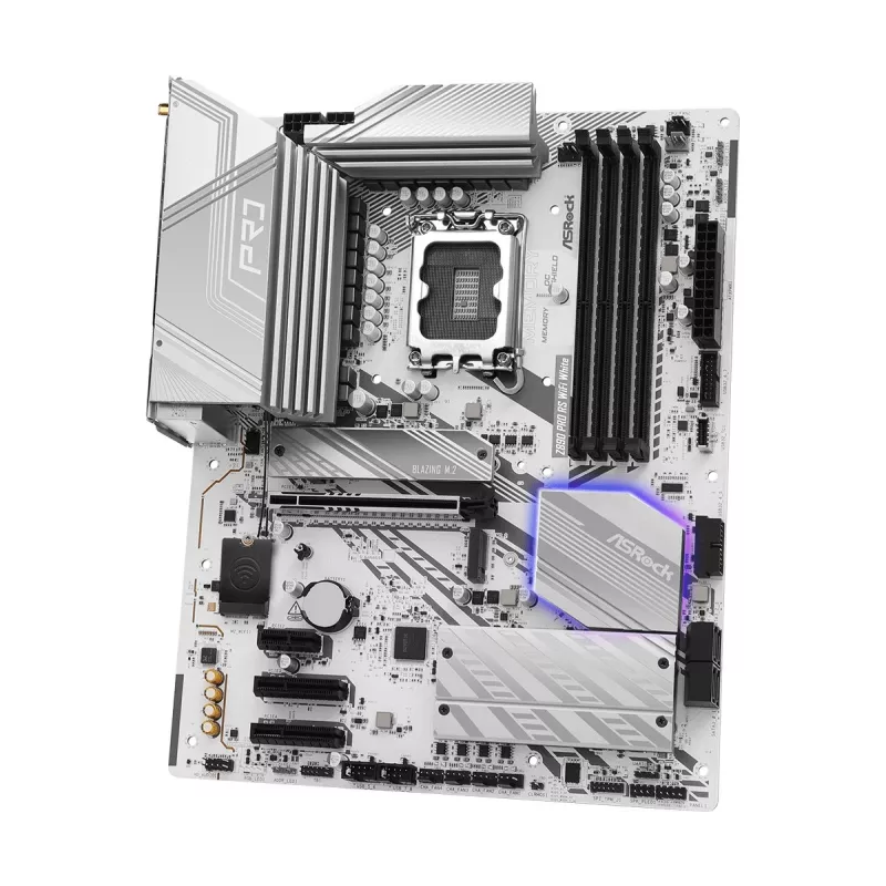 Moederbord ASRock Z890 Pro RS WiFi White Intel Z890 LGA 1851 ATX