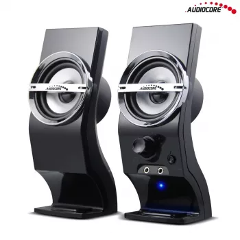 Audiocore AC805 stereoluidspreker 2.0 pc 6W zwart