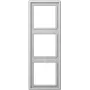 JUNG LS 983 LG - grijs - duroplast - schroefloos - JUNG - 81 mm - 223 mm