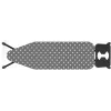 STRIJKPLANK 120x38cm PROMIS PKD50 STAR stevig met in hoogte verstelbare stabiliteit