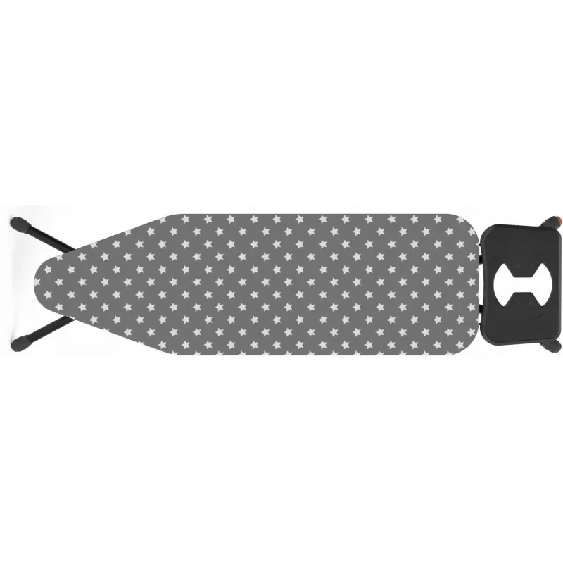 STRIJKPLANK 120x38cm PROMIS PKD50 STAR stevig met in hoogte verstelbare stabiliteit