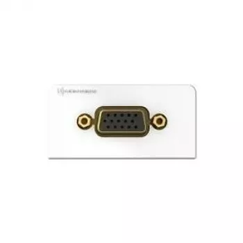 Kindermann 7456000501 VGA witte stopcontact (7456000501)