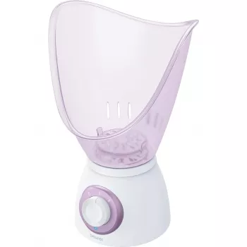 Beurer FS 60 gezichtssauna en stoomapparaat, roze/wit
