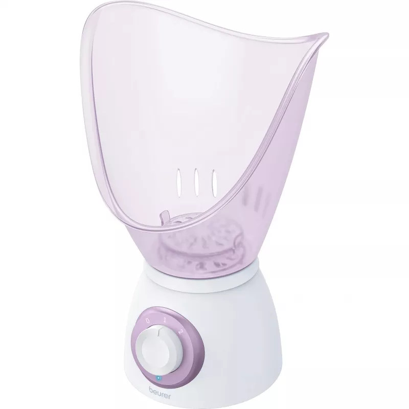 Beurer FS 60 gezichtssauna en stoomapparaat, roze/wit
