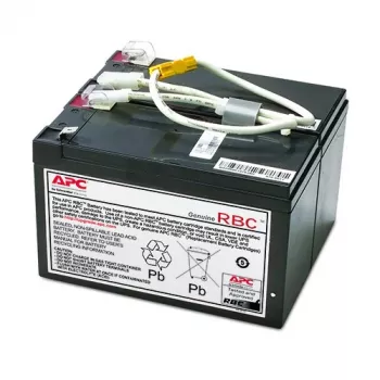 APC vervangende accu APCRBC109 (OEM), lood-accu (VRLA), 1 stuk, 9 VAh, zwart, RoHS, 5,58 kg