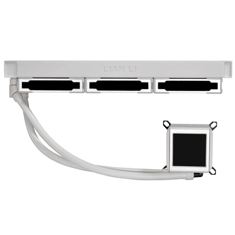 Vloeistofkoelset Lian Li GALAHAD II LCD SL-INF 36 cm Wit