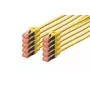 Digitus DK-1644-030-Y-10 CAT 6 S/FTP patchkabel 3 m, geel, 10-pack