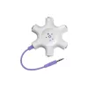 Belkin F8Z274BT - groen - wit - 1x 3,5mm - 5x 3,5mm - male - female