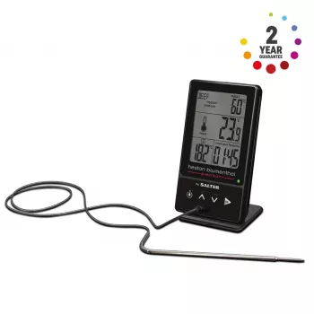 Digitale kookthermometer Salter 540A HBBKCR 5-in-1 precisie — multifunctionele keukensonde