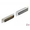 D-Sub HD 50-polig stekker metaal soldeerversie 2 stuks DeLOCK 66705