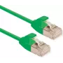 ROLINE GREEN U/FTP-patchkabel Cat.6A (klasse EA), LSOH, slank, groen, 1 m (21.44.3333)