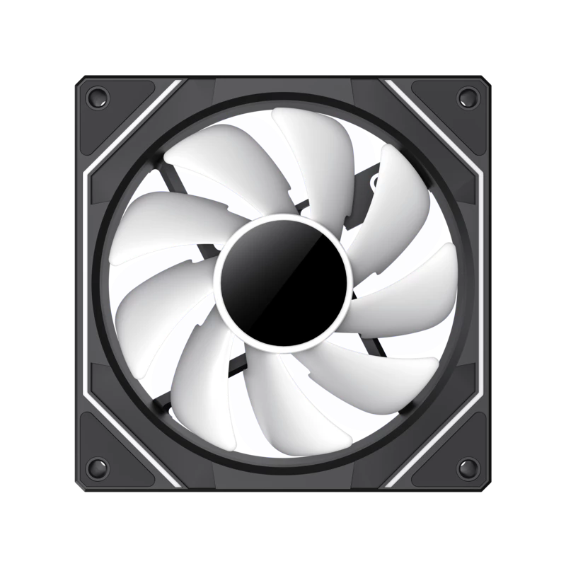 Gamemax | behuizingsventilator | FN12A-S8I | zwart