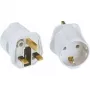 Netstekker-adapter Bachmann 921.010 wit