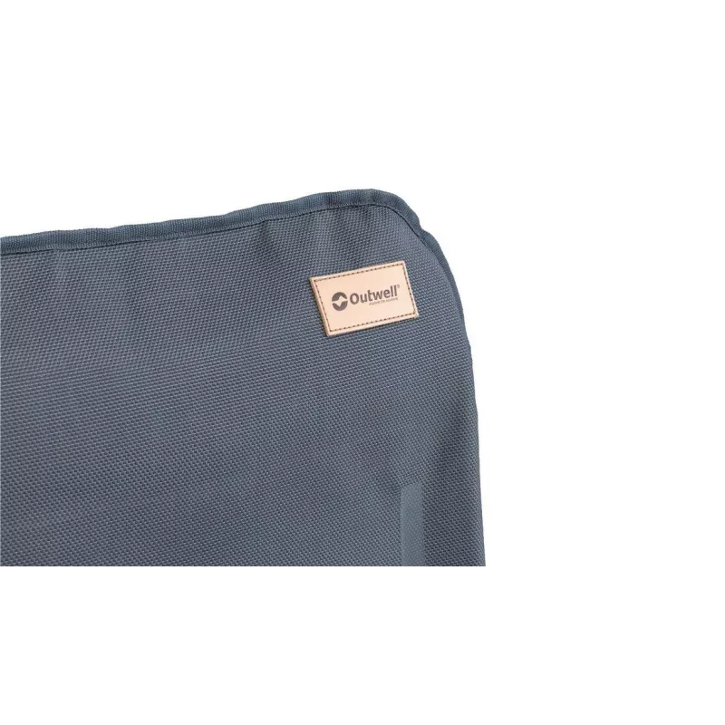 Campingstoel Outwell Cromer — 2-pootsvouwstoel, max. belasting 120 kg, gewicht 5,4 kg, blauw