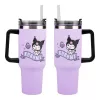 Paladone Hello Kitty Kuromi 900ml isoleerbeker met rietje