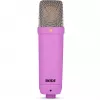 NT1 Signature + XLR-kabel + desktop-studioarm, microfoon lila, bundel