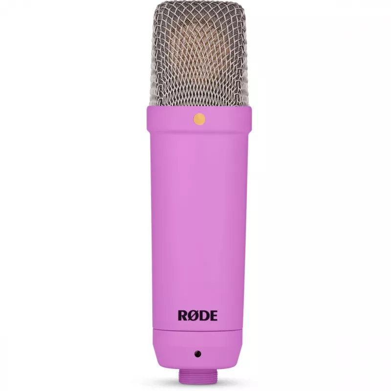 NT1 Signature + XLR-kabel + desktop-studioarm, microfoon lila, bundel
