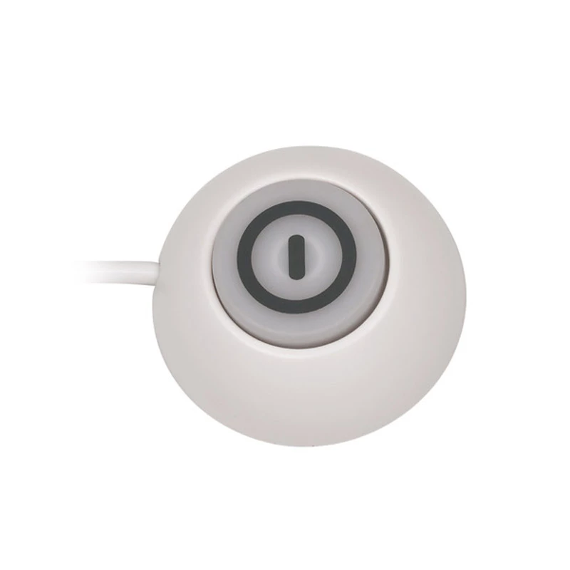 Brennenstuhl Eco-Line Comfort Switch Plus EL CSP 24 1159560216 stekkerdoos, 6 contacten (4 schakelbaar, 2 permanent), voetschakelaar, 1,5 m kabel, wit