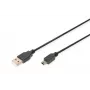 ASM AK-300130-030-S ASSMANN kabel USB 2.0 HighSpeed Canon USB A/miniUSB B (5pin) M/M zwart 3m