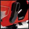 Einhell TC-JS 18/70 Li accu-decoupeerzaag 4321280, Power X-Change, 18 V, 2700 slagen/min, 70 mm zaagdiepte, incl. 2,5 Ah-accu en lader, rood/zwart