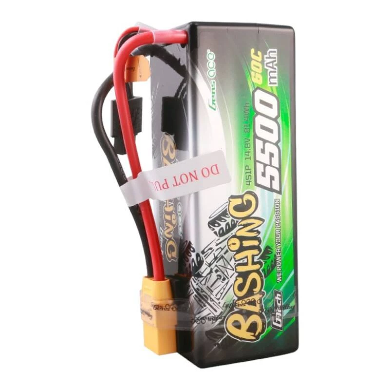 Gens ace G-Tech 5500mAh 4S1P 14.8V 60C HardCase RC-auto LiPo-accu