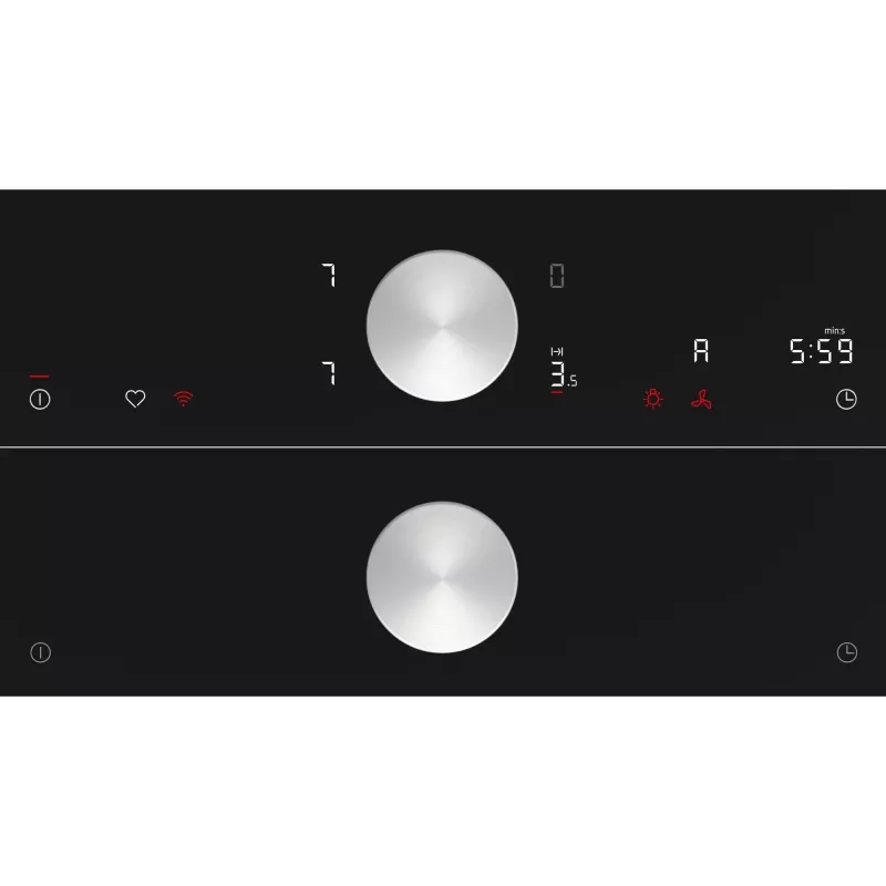 Neff N 90 zwart inbouw 80 cm inductiekookplaat met 5 zones