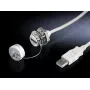 USB A naar USB A kabel, Rittal 2482.220 — 1 m, wit, stekker naar bus