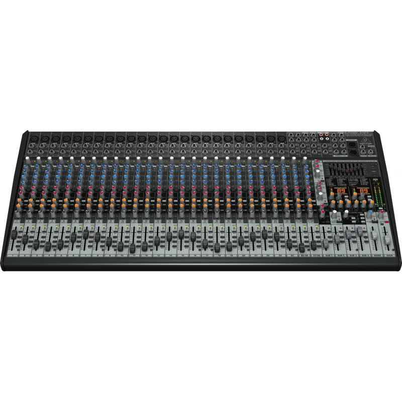 Behringer SX3242FX audiomixer 32 kanalen zwart