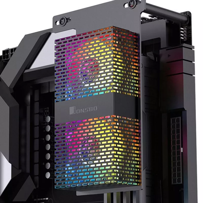 Jonsbo NF-2 RAM-koeler ARGB - zwart (NF-2 ARGB zwart)