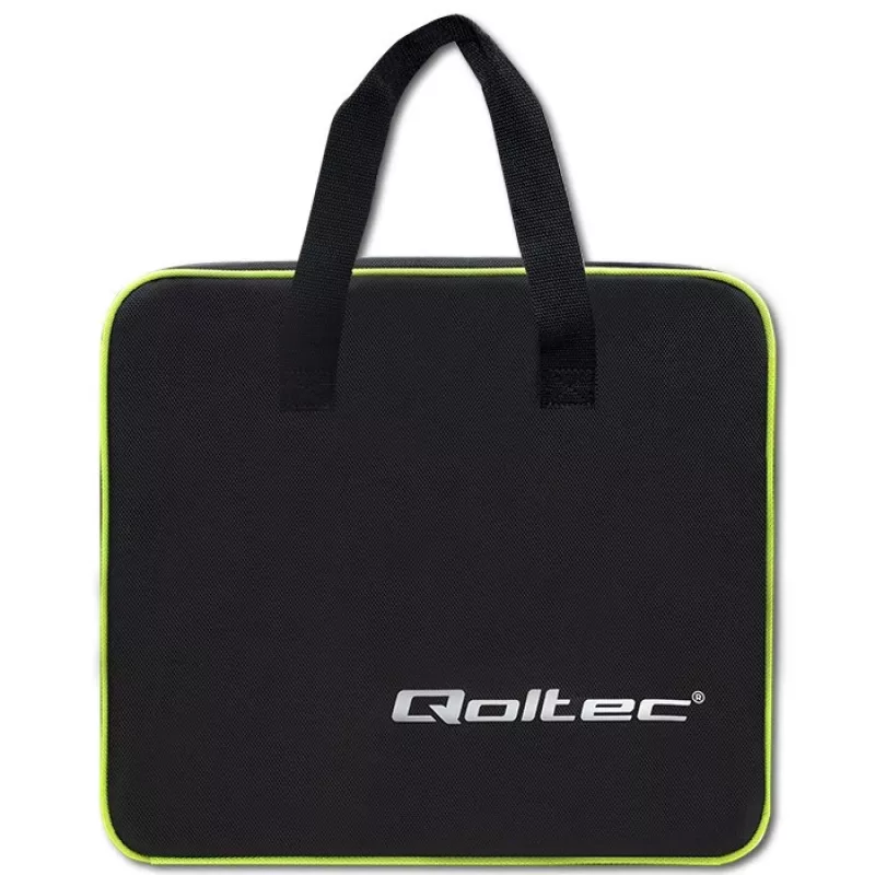 Qoltec Mobiele EV-autolader Verstelbaar 2in1 Type2 | 7kW | 230V | CEE 3 PIN | Wi-Fi | LCD | Draagbaar | Wallbox | 5m