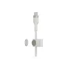 Belkin BOOST CHARGE - Lightning-kabel - 24 pin USB-C mannelijk naar Lightning mannelijk - 2 m - wit - voor Apple iPad/iPhone/iPod (Lightning)
