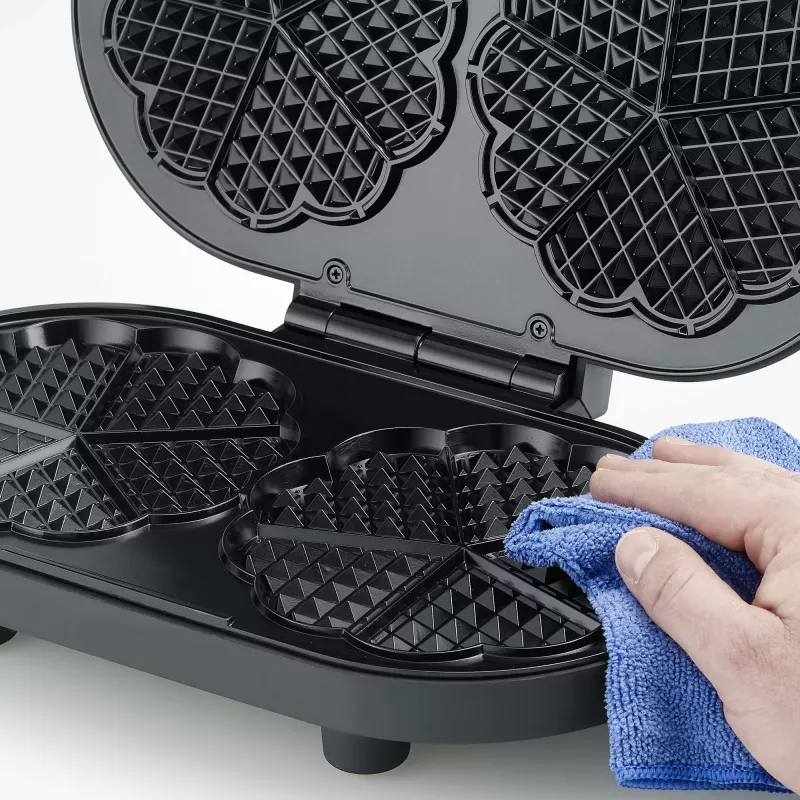Severin WA 2118 wafelijzer 2 wafels 1200 W zwart