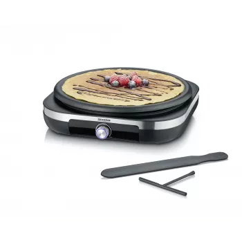 Crêpemaker Severin CM 2199 zwart 1 crêpe